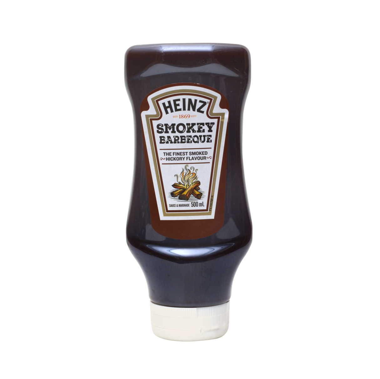 Heinz Barbeque Sauce, 500ml (Rich Smokey Hickory Flavor, BBQ Sauce & Marinade)
