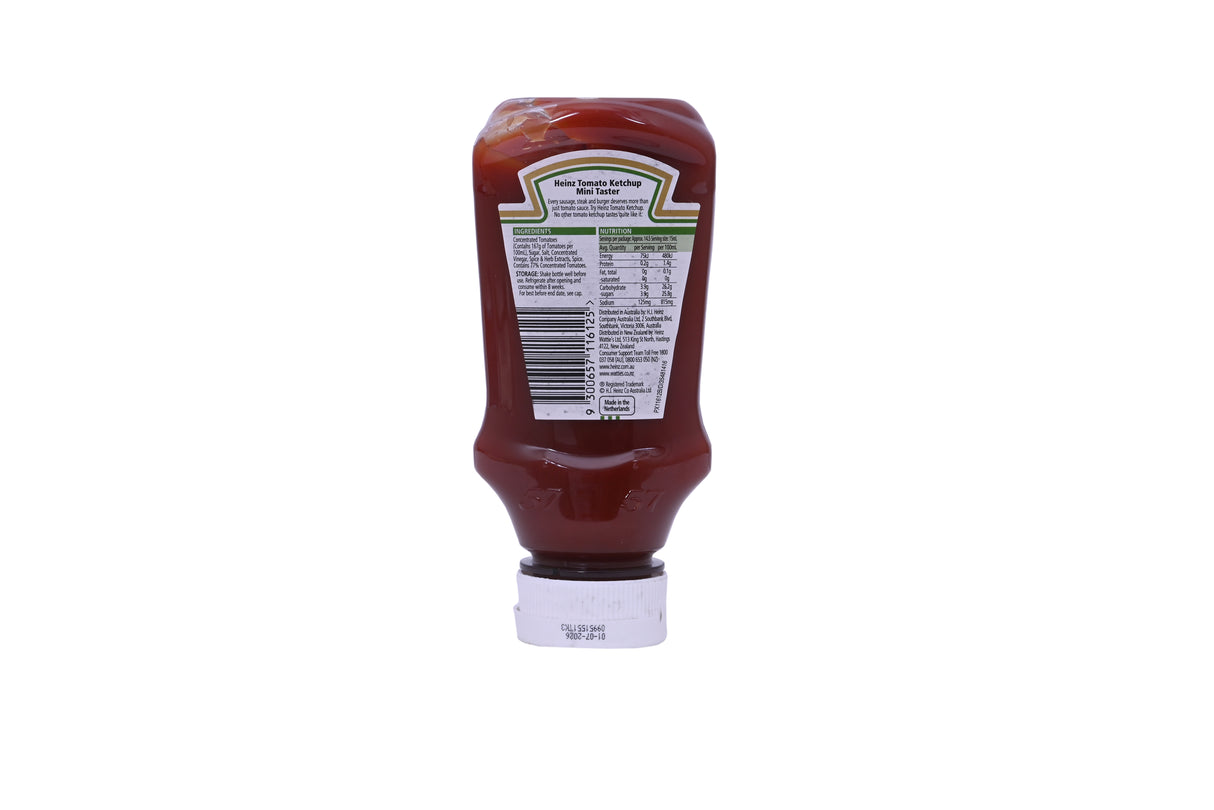 Heinz Tomato Ketchup, 220ml (Classic Tomato Sauce Made with Vine-Ripened Tomatoes)