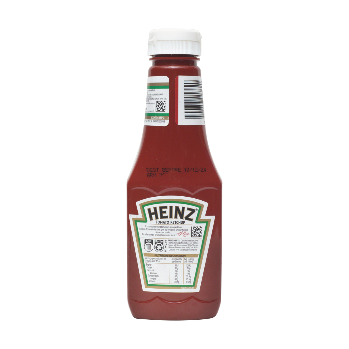 Heinz Tomato Ketchup, 300ml (Classic Tomato Sauce Made with Vine-Ripened Tomatoes)