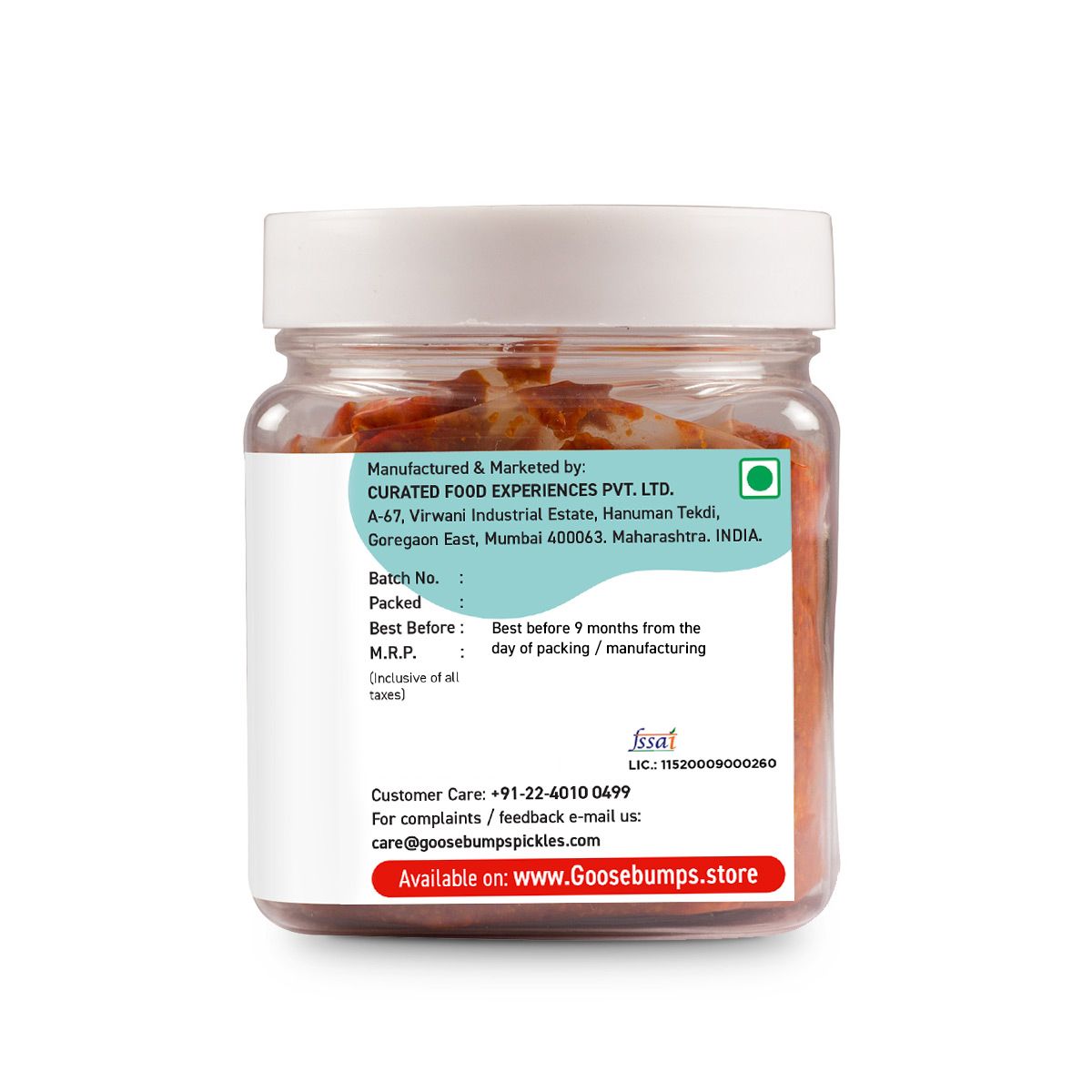 Goosebumps Masala Guava | Dehydrated Fruit | Dried Guava | Healthy & Chatpata Snack for Kids and Adults, 150g