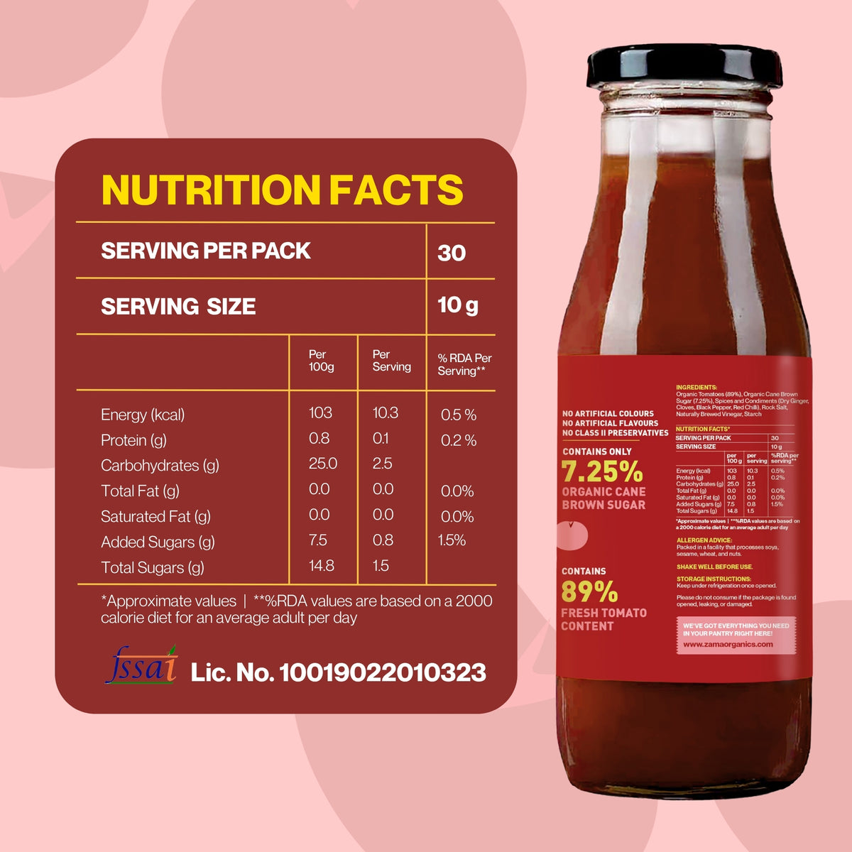 Jain Tomato Ketchup, 300g