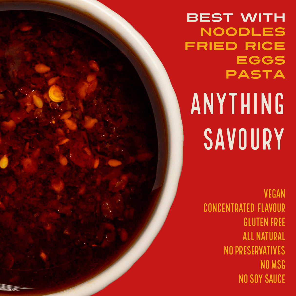 Fiery OG Chilli Oil, 240g (Extra Hot 5 Chilli Blend with Sichuan Peppercorn | Spicy Chilli Oil | No MSG | No Soy Sauce)