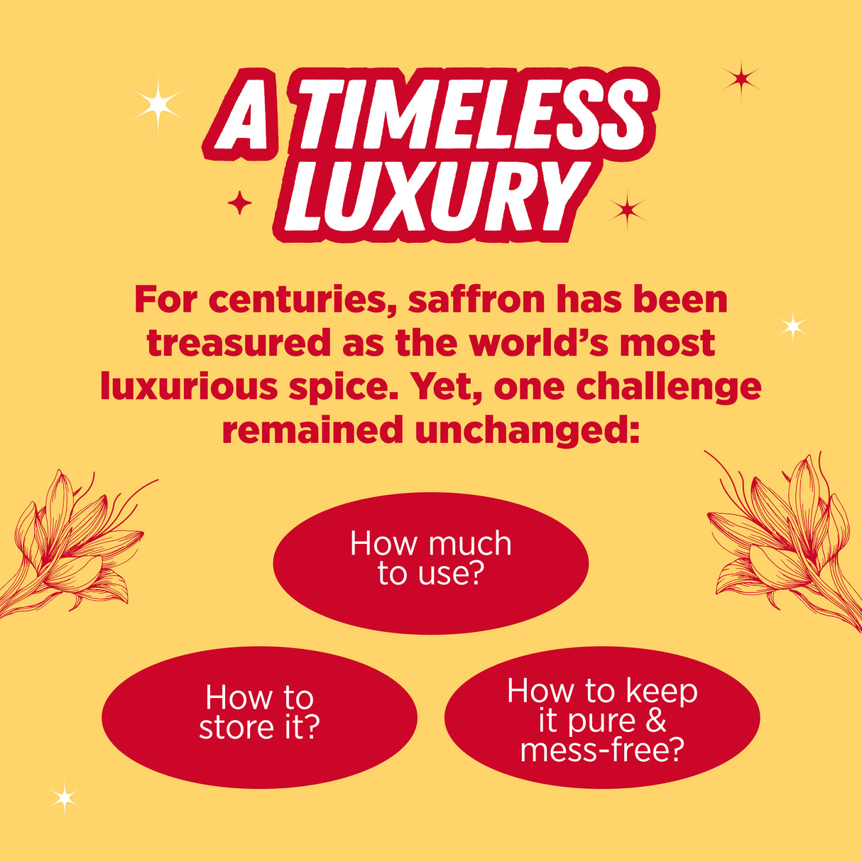 Urban Platter Kashmiri Mongra Saffron Single-Serve Set, 1gm (50mg x 20N) (Grade A | Pre-Portioned Single-Use Packs | Rich Aroma & Flavour)