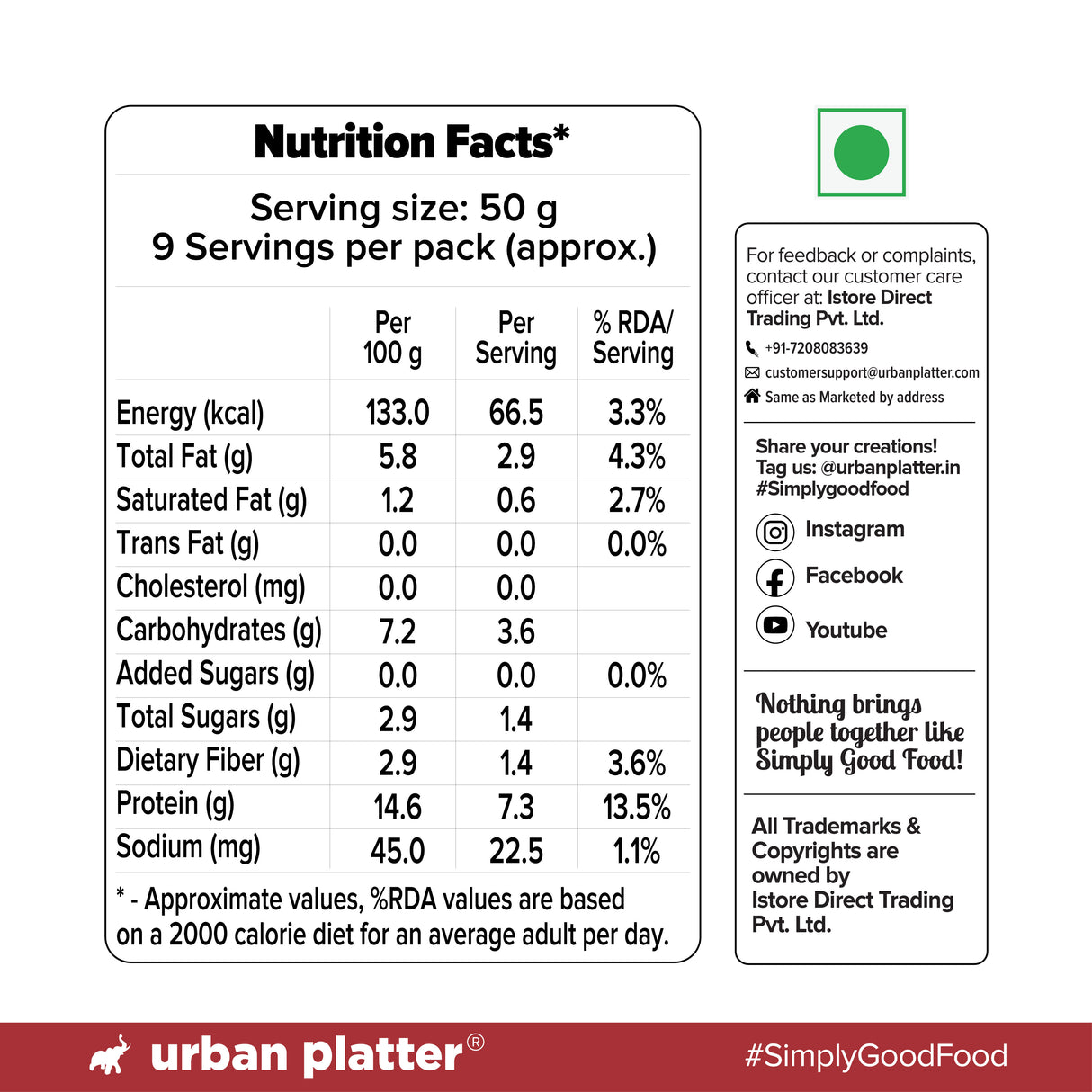 Tofu Cubes, 800g (Drained Weight - 450g | Firm Tofu in Brine | 14% Plant Protein | Pre-Cut Cubes for Stir-Fries, Curries, Salads & Soups )