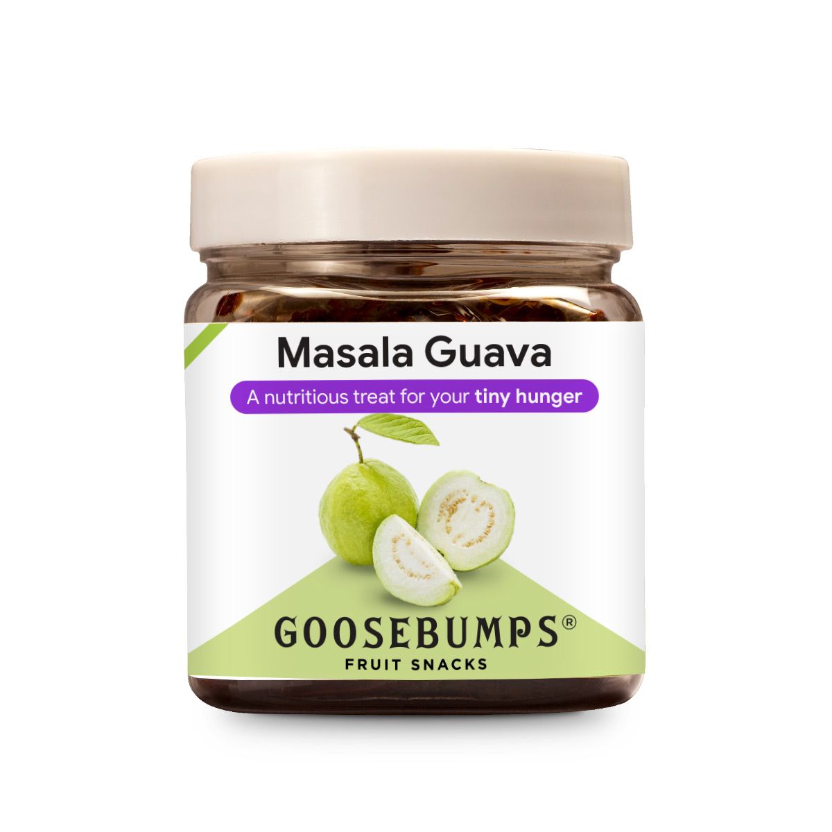 Goosebumps Masala Guava | Dehydrated Fruit | Dried Guava | Healthy & Chatpata Snack for Kids and Adults, 150g