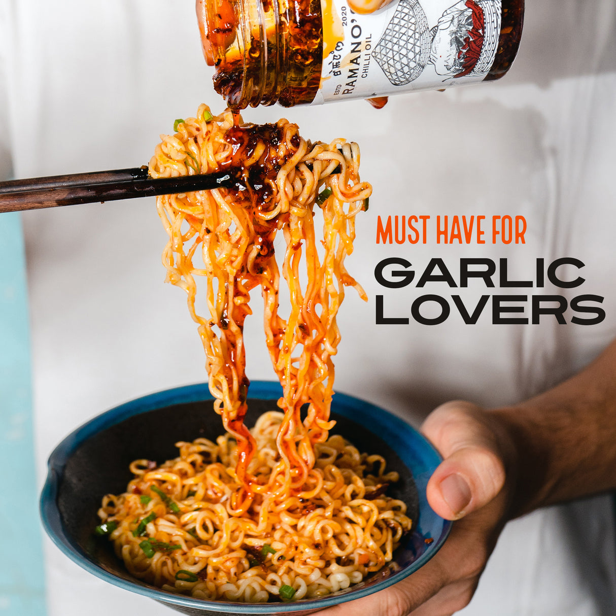 Garlic Chilli Crisp, 240g (Crispy Garlic, Onion & 5 Chilli Blend | No MSG | No Preservatives)