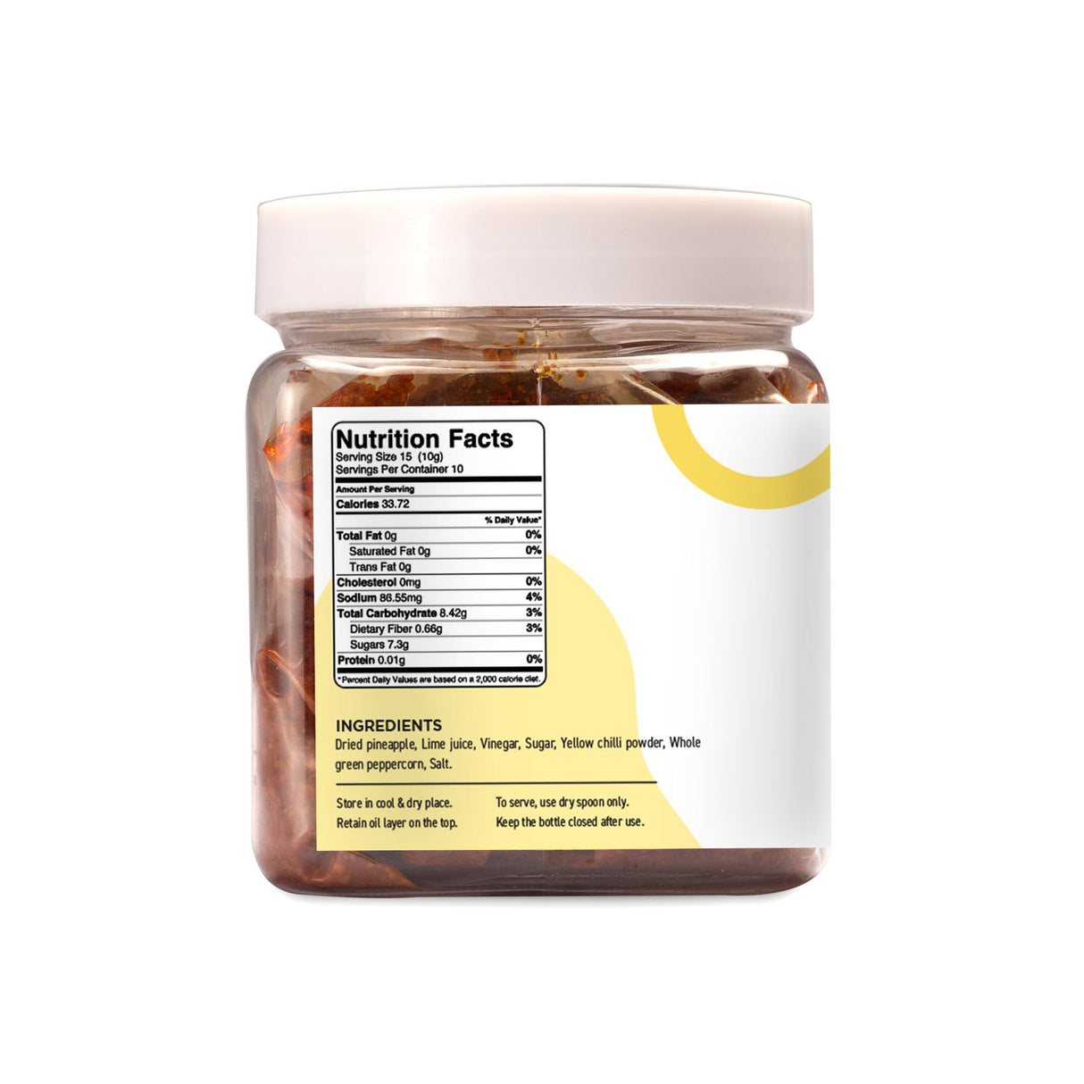 Goosebumps Pickles Pineapple Pepper Pickle | Ananus ka aachar | Exotic Indian Fruit Pickles | Innovative Pickles | Pickled Fruits | Less Oil Achar, 250 GMS