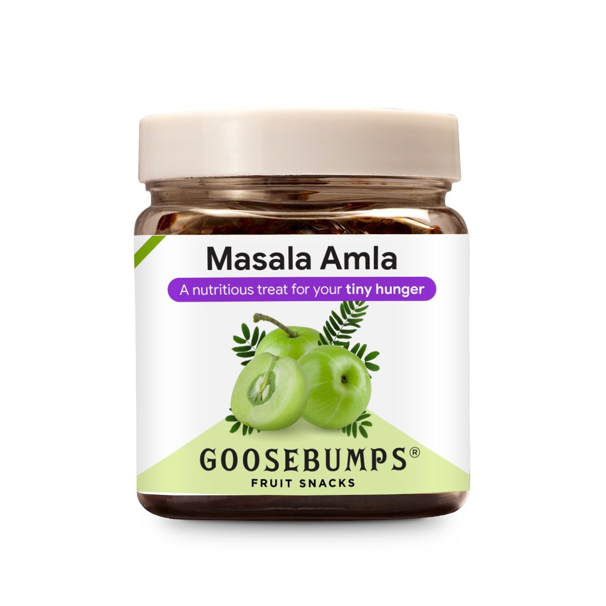 Goosebumps Masala Amla | Dried Gooseberry | Dehydrated Fruit | Chatpata Honey Amla Healthy Snack for Kids and Adults | 150 GMS