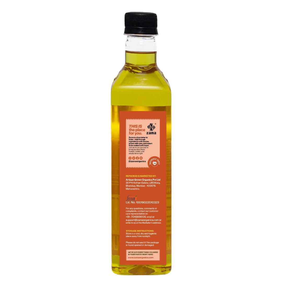Cold-pressed Rice Bran Oil, 500ml