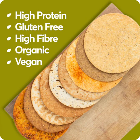 Svasthyaa Green Moong|High Protein Khakra, 200g