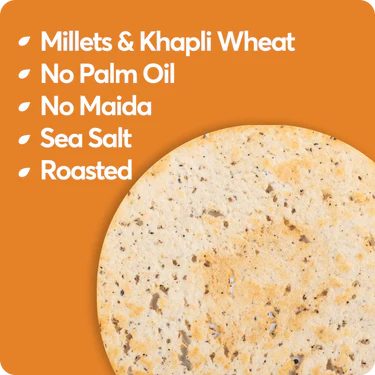 Svasthyaa Jowar I Millet Khakhra, 200g