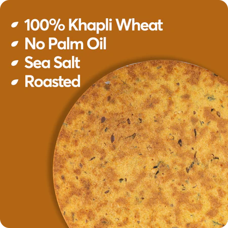 Svasthyaa Methi Masala I Khapli Wheat Khakhra, 200g