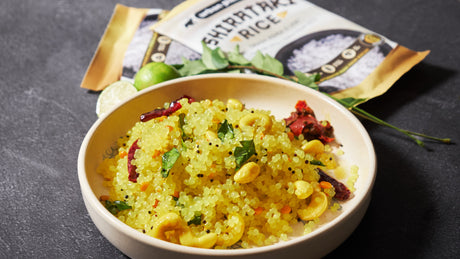 Shirataki Lemon Rice (Low-Carb)