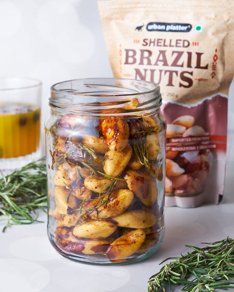 Roasted Rosemary Brazil Nuts