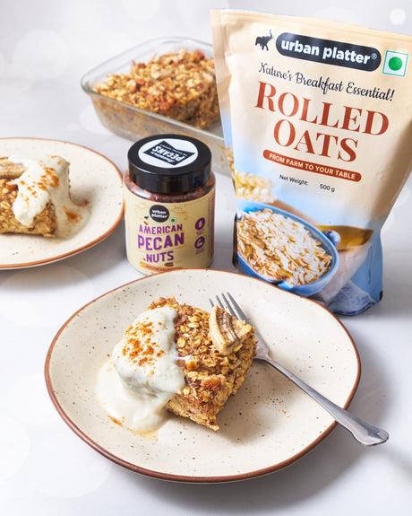 Banana Pecan Baked Oatmeal