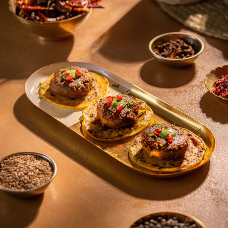 Mushroom Galouti Kebab