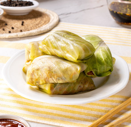 Pea Protein Cabbage Rolls