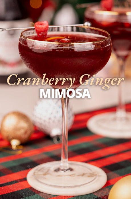 Cranberry & Ginger Mimosa