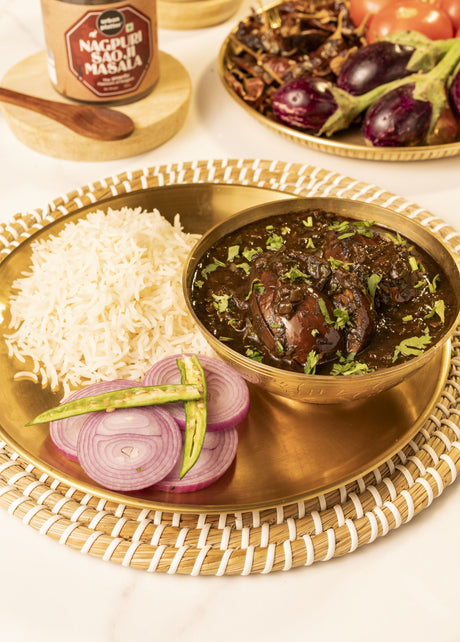 Eggplant Saoji Masala