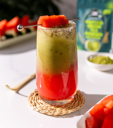 Matcha Watermelon Cooler