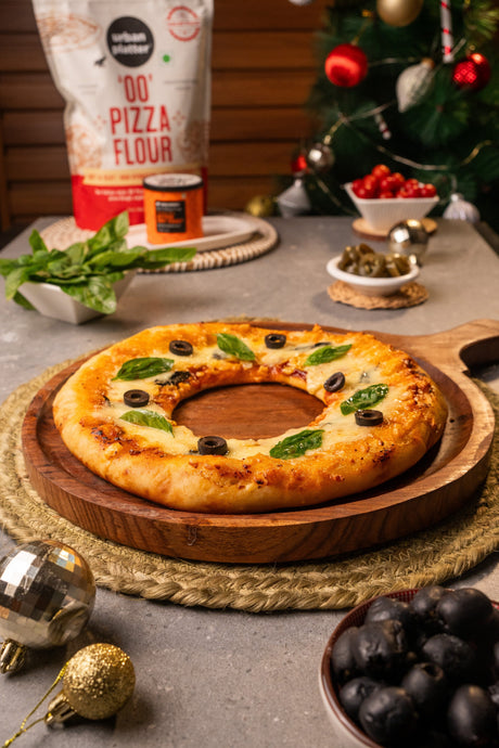 Pizza Wreath