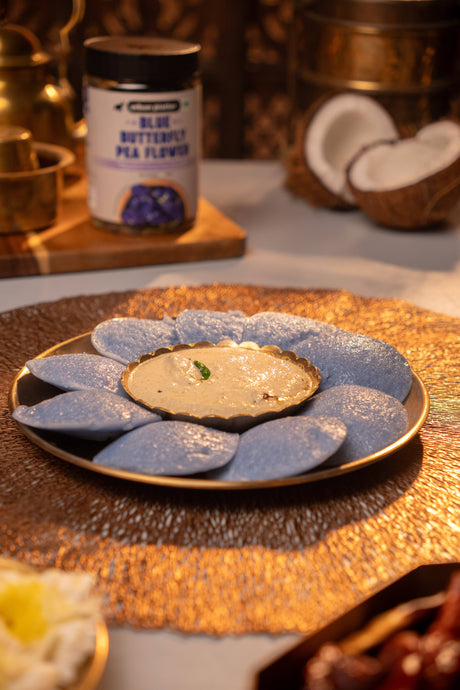 Blue Pea Idli