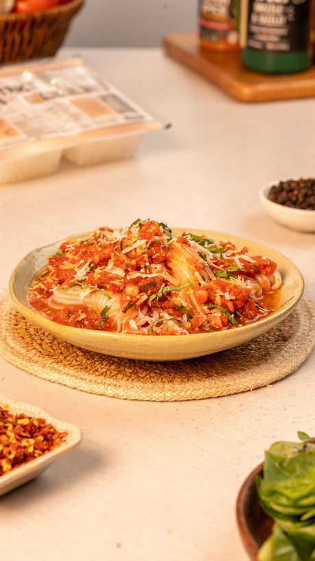 Shirataki Marinara Knots