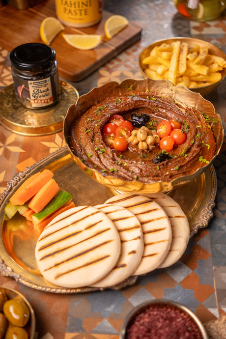 Black Garlic Hummus