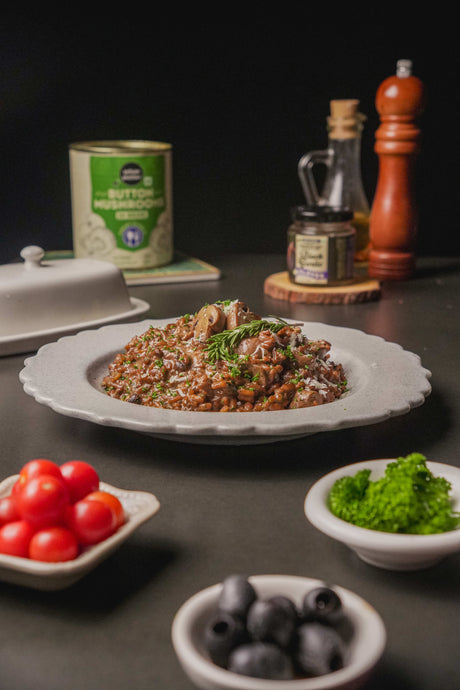 Black Garlic Risotto