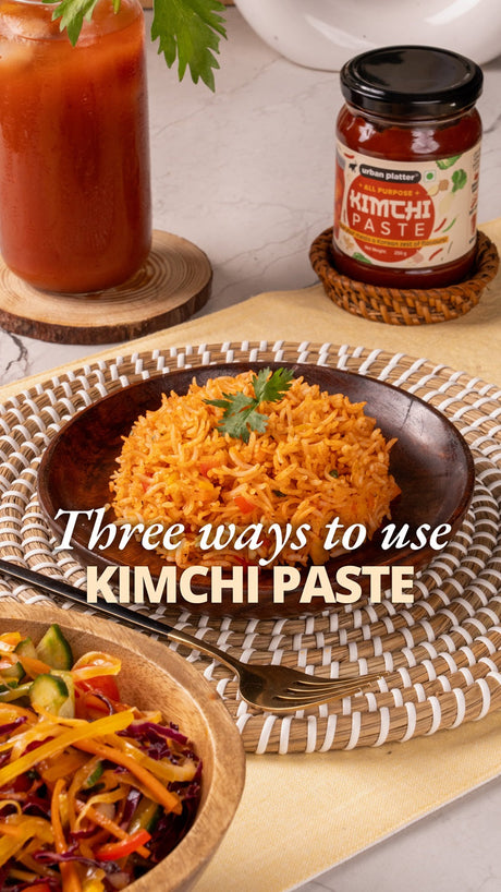 3 ways to use Kimchi Paste