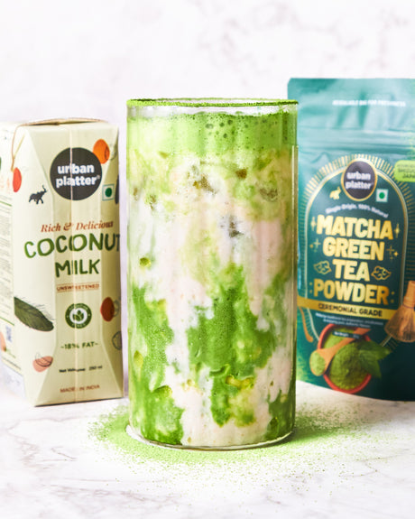 Banana Matcha Latte