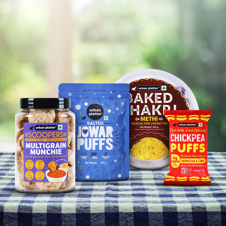 "Roasted and Popped Snacks"