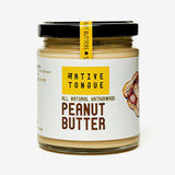 Native Tongue Kathiawadi Unsweetened Peanut Butter, 200g