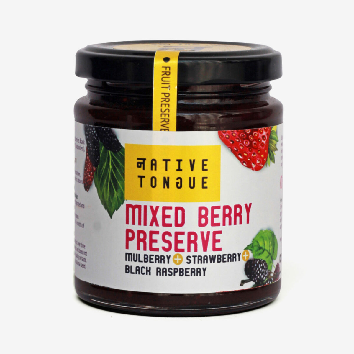 Native Tongue Mixed Berry Preserve, 200g