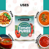 Urban Platter Tomato Puree Can, 825g [Puree De Tomates]