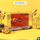 Urban Platter Golden Indulgence Diwali Gift Hamper – Assorted Mukwas (Calcutta Paan, Gujarati Royal & Everyday, Gulaab Kharek), 1 Festive Greeting Card – Perfect Corporate & All-Occasion Gifting