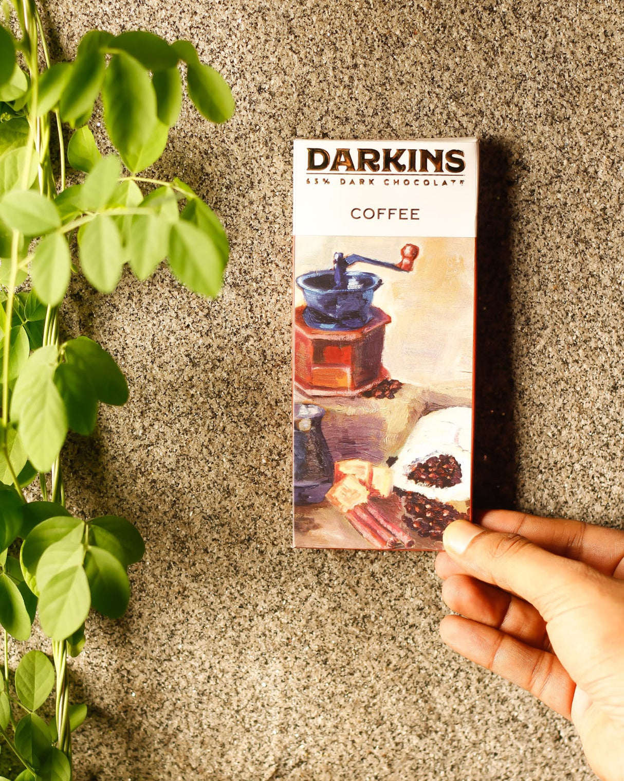 Darkins 65% Artisanal Dark Chocolate with Coorg Coffee, 50g