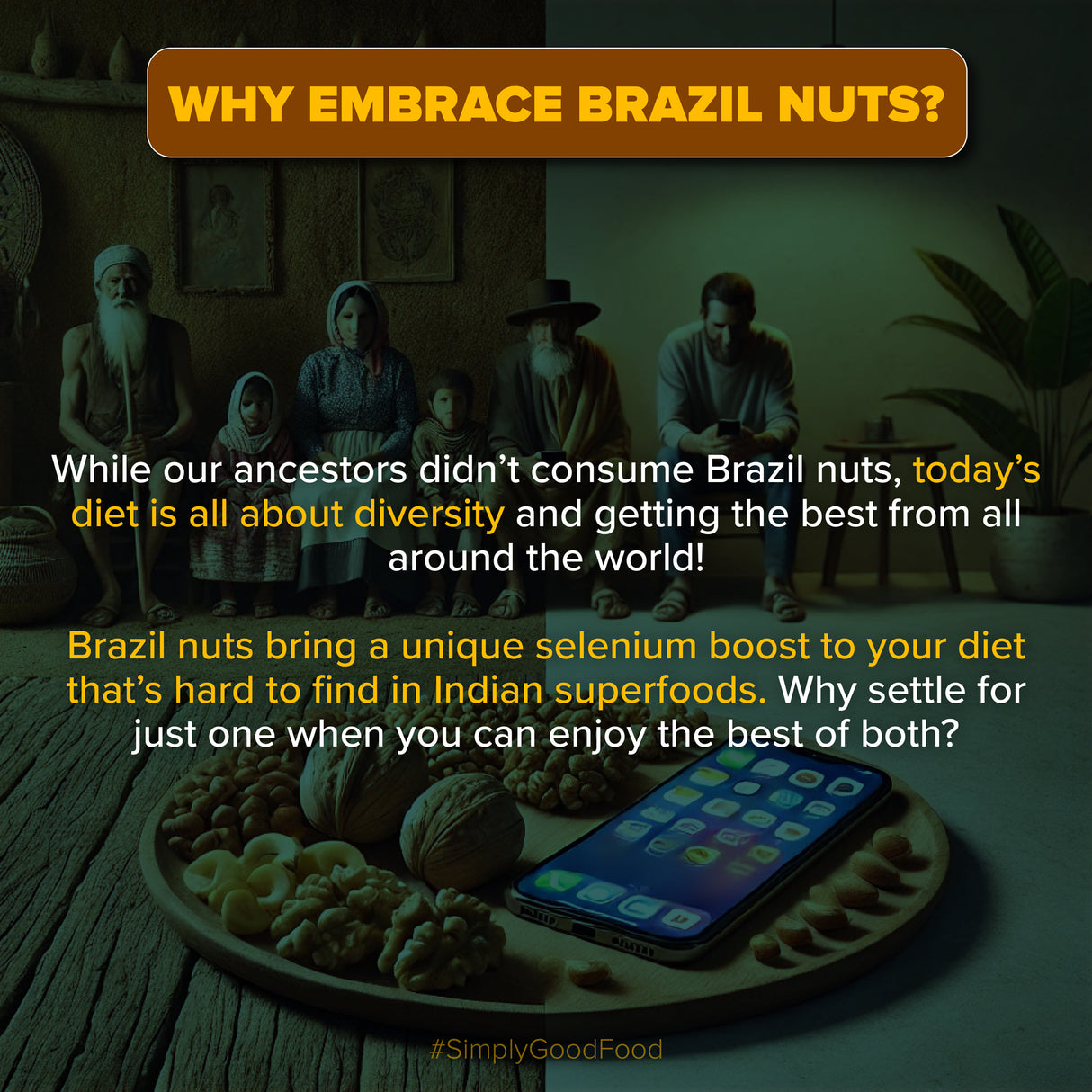 Urban Platter Brazil Nuts, 500g (Rich in Selenium | Superfood | Have 1 Daily | Product of Peru)