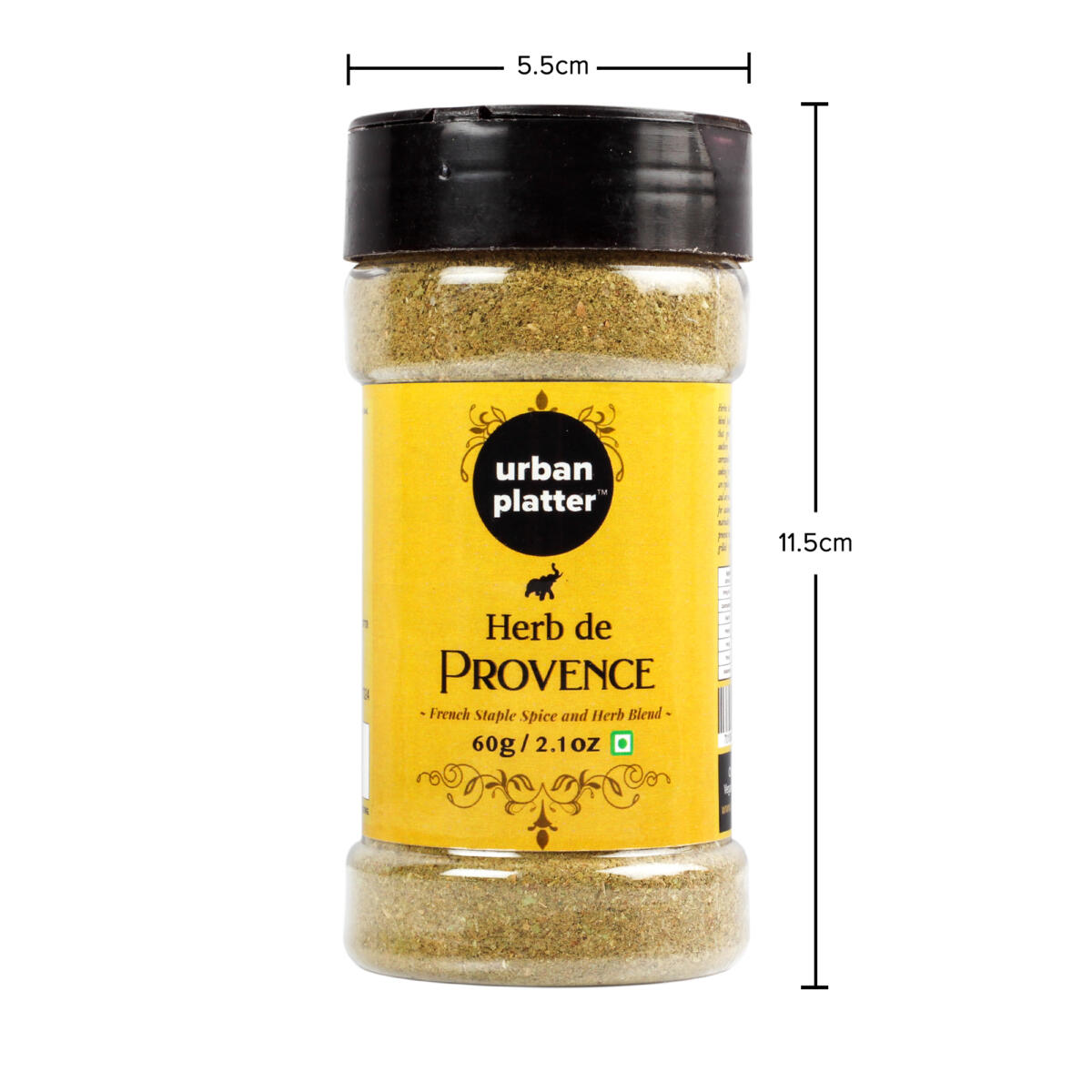 Urban Platter Herbes de Provence Shaker Jar, 60g (A traditional French Staple Spice and Herb Blend)