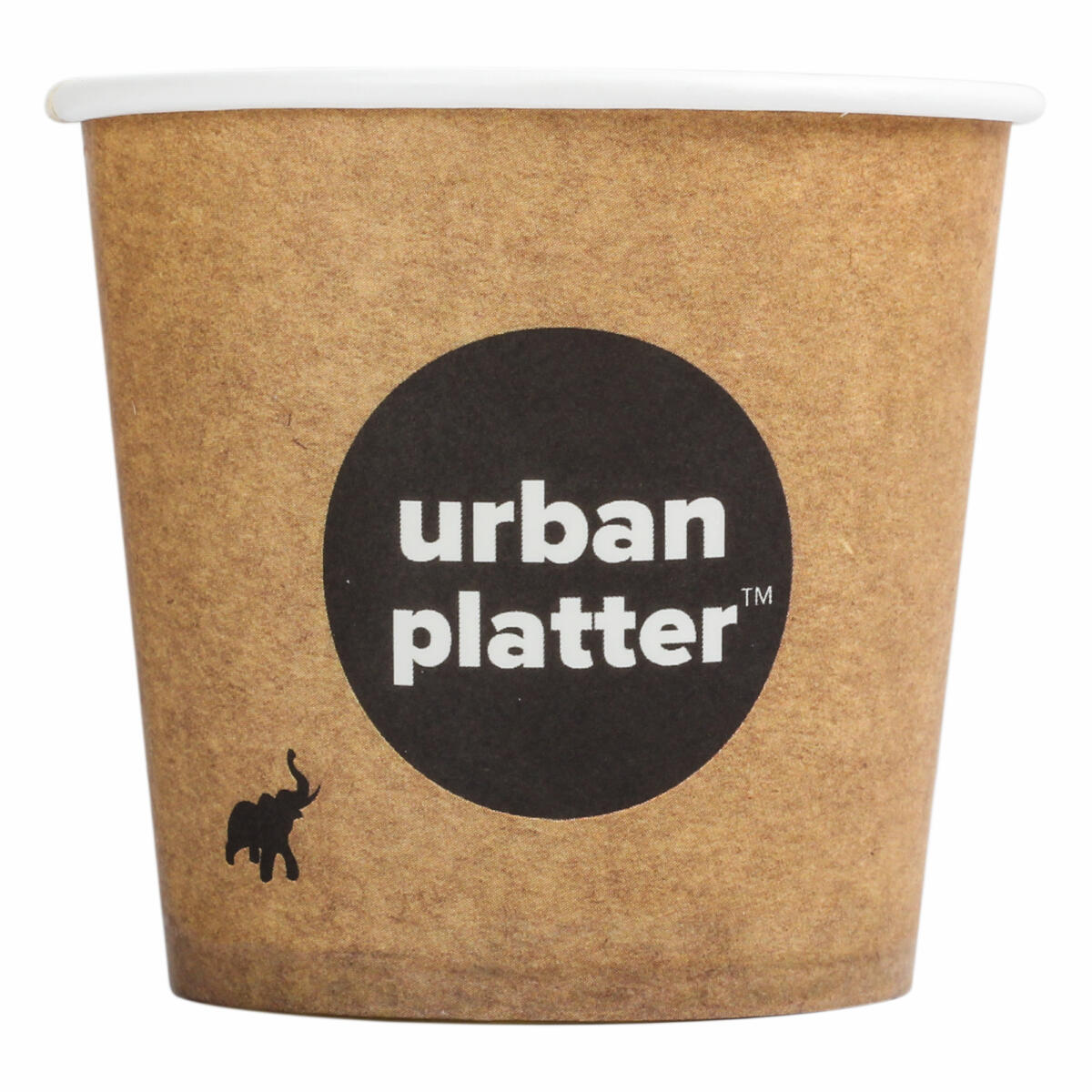 Urban Platter Branded Disposable Paper Cups, 150ml (Pack of 50)