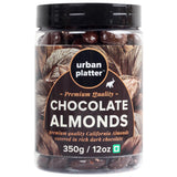 Urban Platter Dark Chocolate Coated California Almonds, 350g