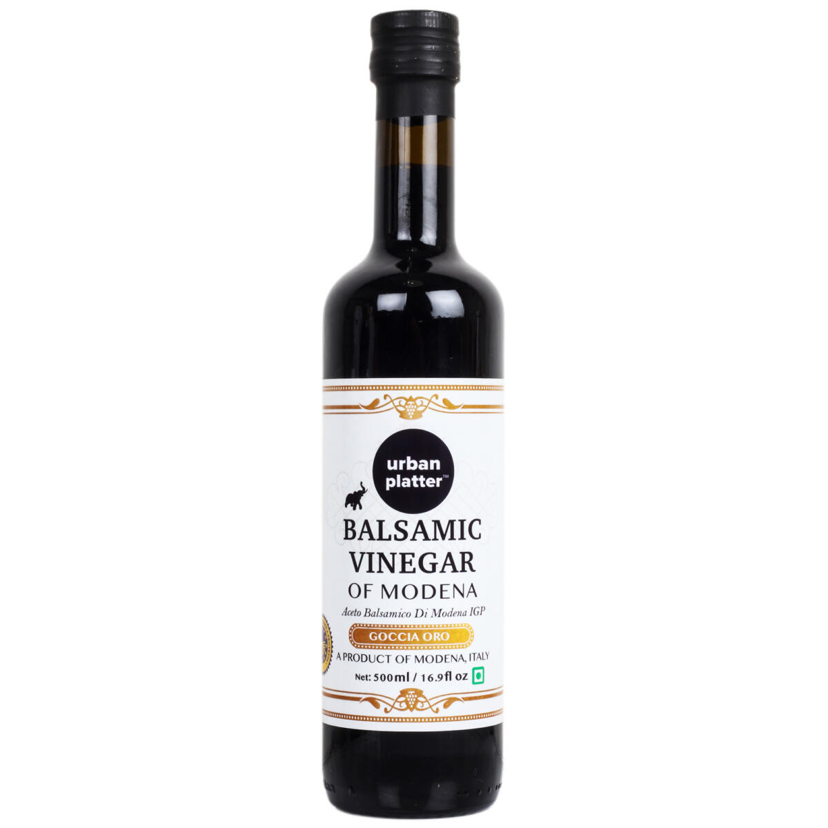 Urban Platter Italian Balsamic Vinegar of Modena Goccia Oro, 500ml / 16.9oz [Aceto Balsamico di Modena IGP]