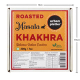 Urban Platter Crispy Roasted Masala Khakhra (Crackers), 200g