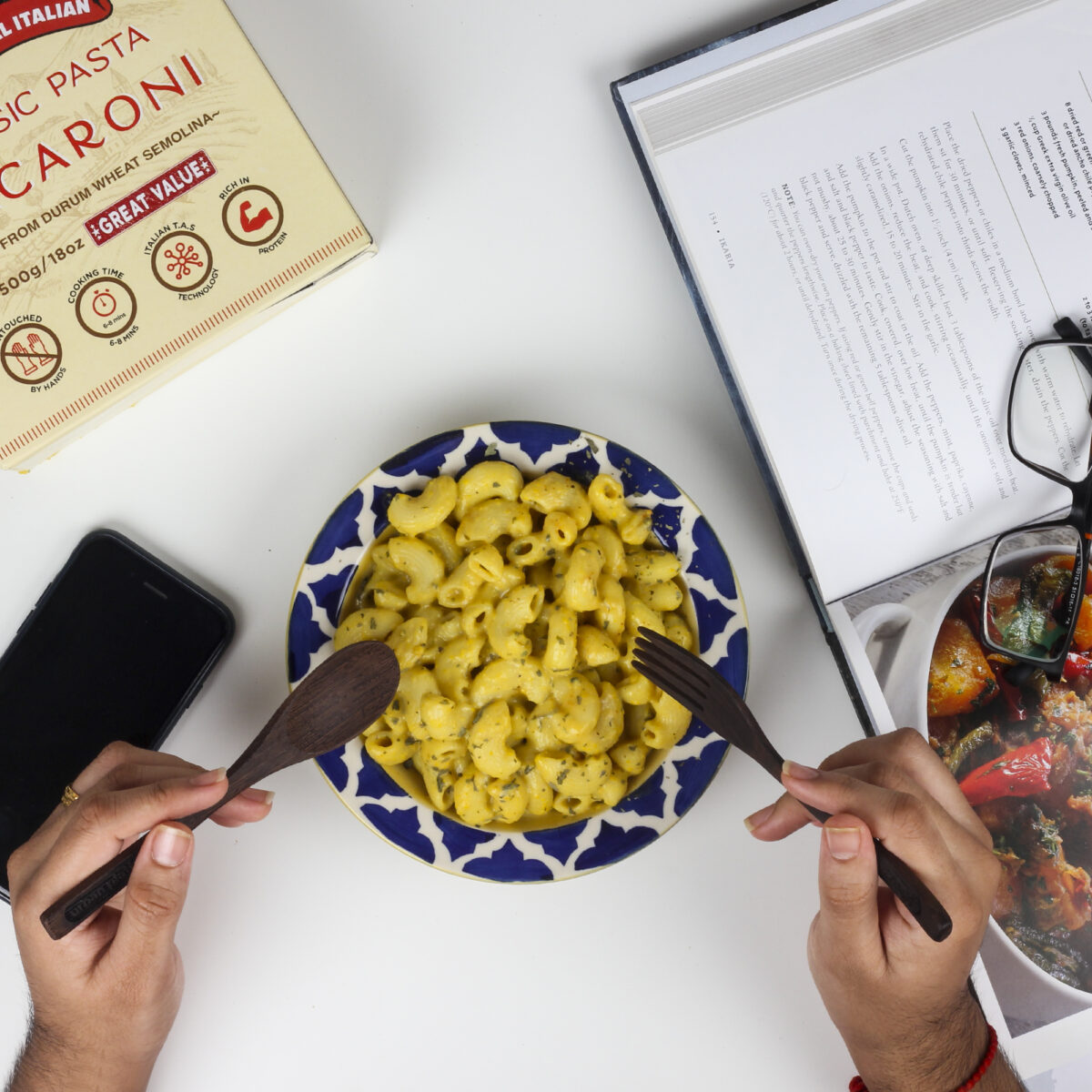 Urban Platter Traditional Italian Classic Macaroni Pasta, 500g [Made from Durum Wheat Semolina]