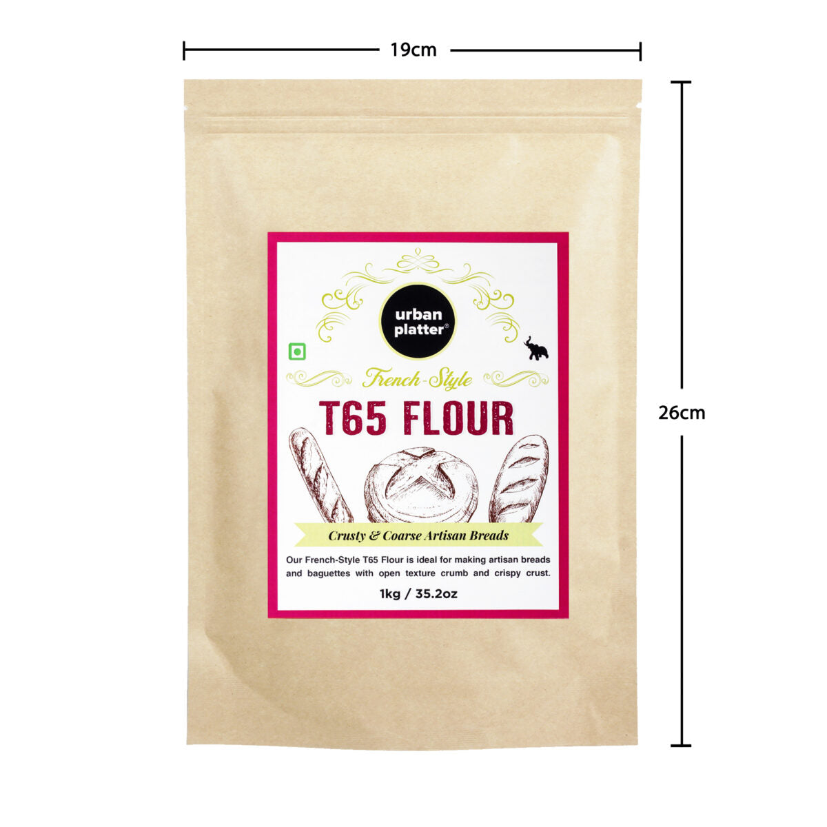 Urban Platter French Style T65 Flour 1Kg