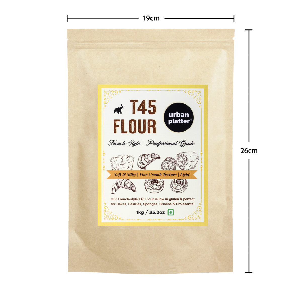 Urban Platter French Style T45 Flour, 1kg