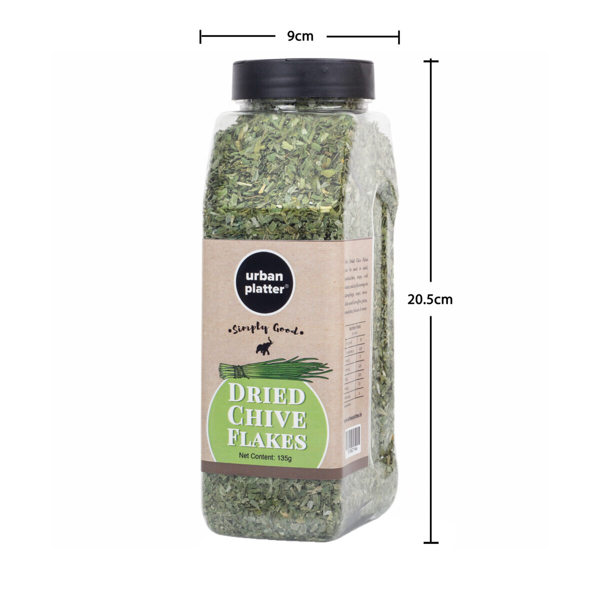 Urban Platter Dried Chive Flakes, 135g