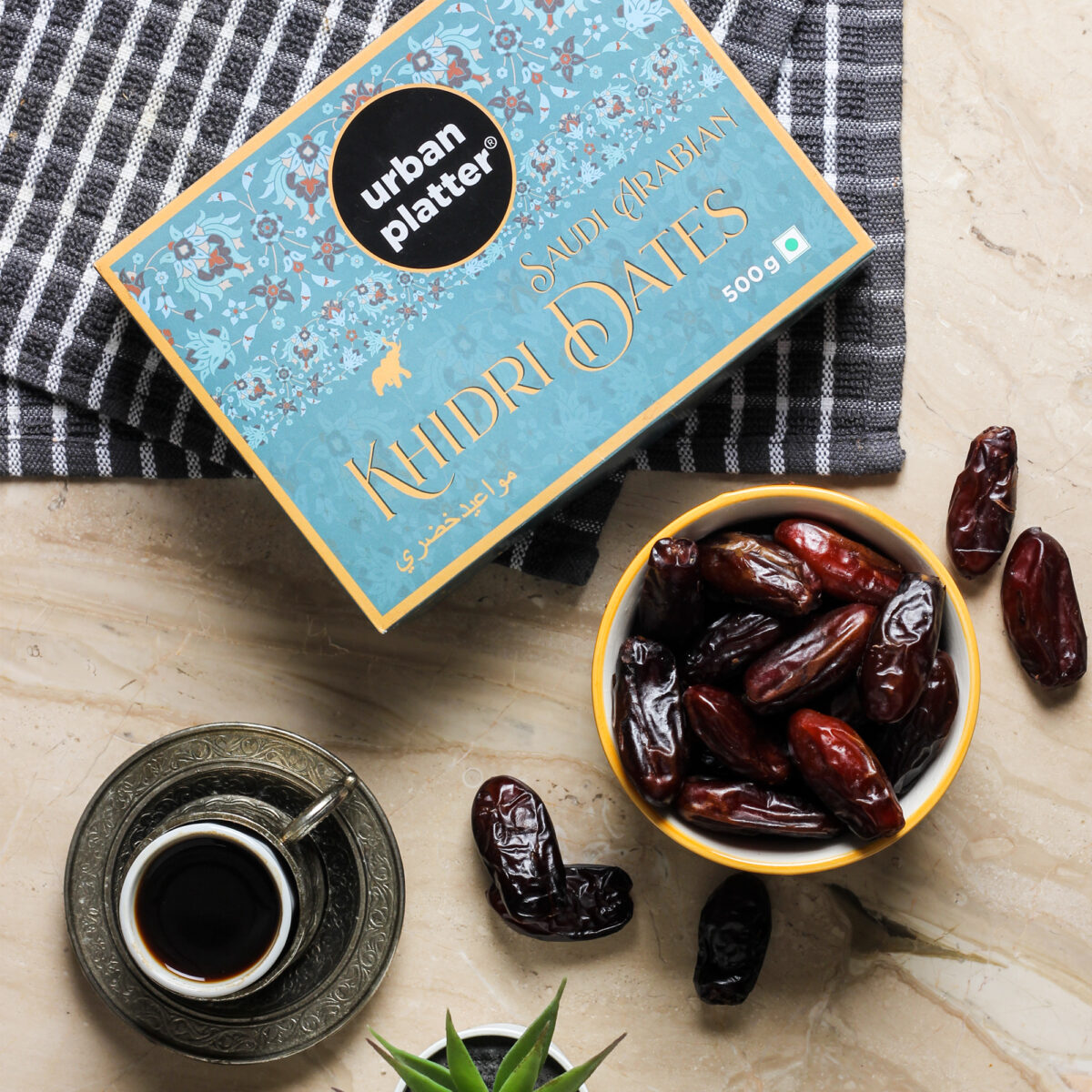 Urban Platter Saudi Arabian Khidri Dates, 500g