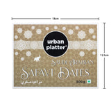 Urban Platter Saudi Arabian Safavi Dates, 500g