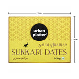 Urban Platter Saudi Arabian Sukkari Dates, 500g